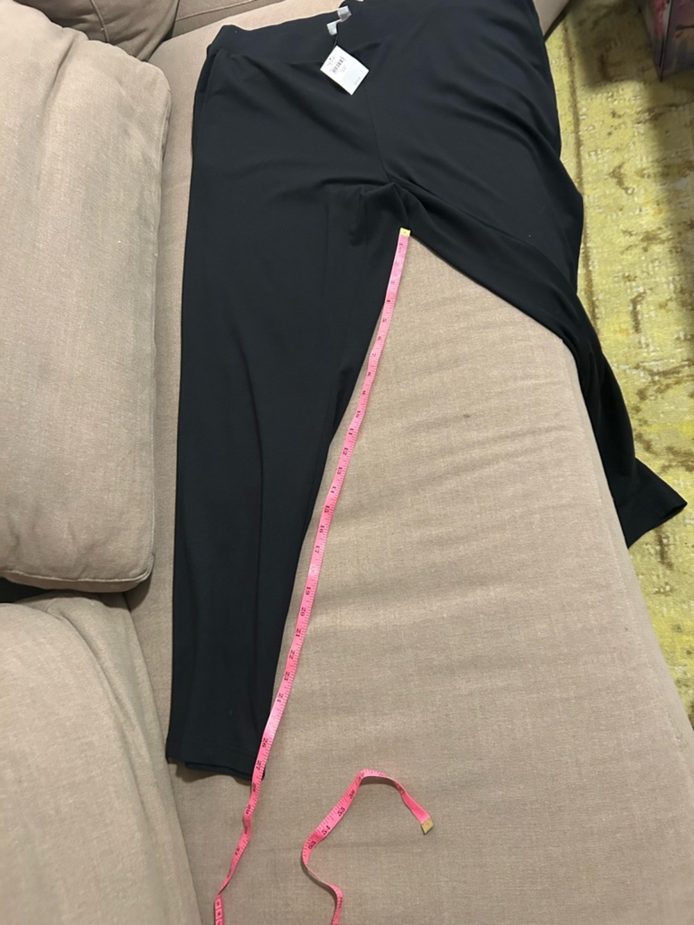 J. Jill Straight Leg Pants in Black - Picture 5 of 5